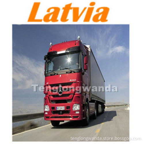 Express courier service to Riga (RIX), Latvia, from Guangzhou, Tianjin
